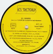 LP - Jean-Luc Ferré, Son Orchestre Et Ses Chanteurs - El Bimbo