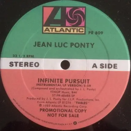 Jean-Luc Ponty - Infinite Pursuit