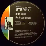 LP - Jean-Luc Ponty - King Kong: Jean-Luc Ponty Plays The Music Of Frank Zappa
