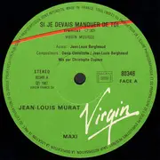 12inch Vinyl Single - Jean-Louis Murat - Si Je Devais Manquer De Toi