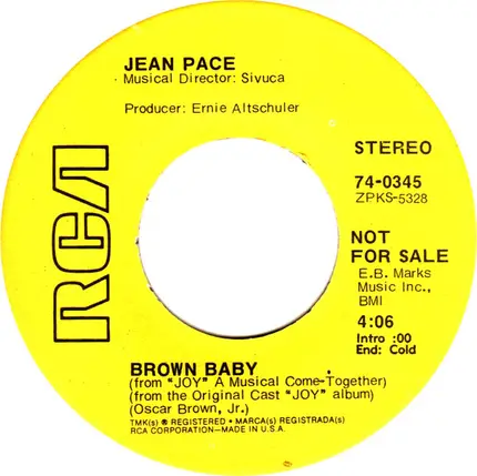 Jean Pace - If I Only Had