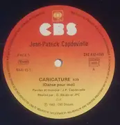 12inch Vinyl Single - Jean-Patrick Capdevielle - Caricature (Danse Pour Moi)