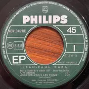 7inch Vinyl Single - Jean Paul Cara - Un Adieu - EP