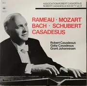 Double LP - Rameau, Mozart , Bach, Schubert - Association Robert Casadesus, Robert Casadesus Society Vol. 9
