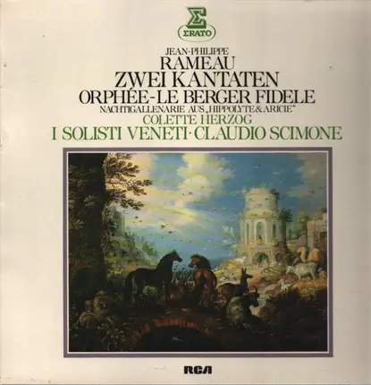 Jean-Philippe Rameau - Zwei Kantaten Orphee Le Berger Fidele