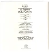 Double LP - Jean-Philippe Rameau/ John Elwes, B. Bellamy, G. Reinhart, I. Poulenard - Le Temple De La Gloire / Malgoire - booklet with libretto