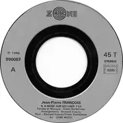 7inch Vinyl Single - Jean-Pierre François - Il A Neigé Sur Les Lacs