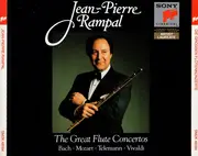 Double CD - Bach / Mozart / Telemann / Vivaldi - The Great Flute Concertos