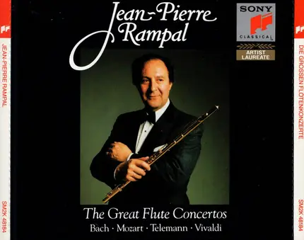 Bach / Mozart / Telemann / Vivaldi - The Great Flute Concertos