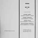 LP - Tartini / Sammartini / Vivaldi / Pergolesi - Four Italian Flute Concertos