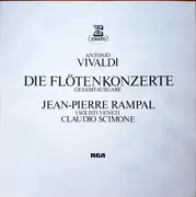 LP-Box - Jean-Pierre Rampal , Antonio Vivaldi - Die Flötenkonzerte  Gesamtausgabe - Hardcover box set