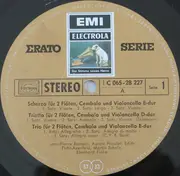 LP - Jean-Pierre Rampal , Aurèle Nicolet , Georg Philipp Telemann , Johann Sebastian Bach , Georg Friedr - 5 Sonaten Für Zwei Flöten Und Continuo
