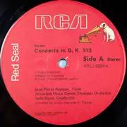 LP - Jean-Pierre Rampal , Isaac Stern , Wolfgang Amadeus Mozart , Jerusalem Music Center Chamber Orchest - The Two Flute Concertos / Andante