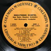LP - Bach / Telemann - Flute Concertos