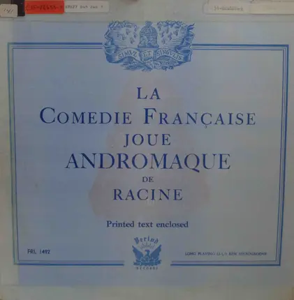 Jean Racine / Comédie-Française - Andromaque