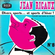 7inch Vinyl Single - Jean Rigaux - N° 8  - Divers Sports... Et Sports D'Hiver ! - EP