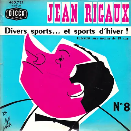 Jean Rigaux - N° 8  - Divers Sports... Et Sports D'Hiver !