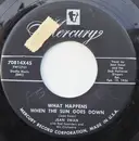 7inch Vinyl Single - Jean Swan With Red Saunders & His Orchestra - What Happens When The Sun Goes Down / I'm Not Alone