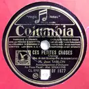 Schellack - Jean Sablon - Ces Petites Choses / Vous Qui Passez Sans Me Voir