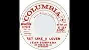 Jean Sampson - Act Like A Lover / Lucky In Love