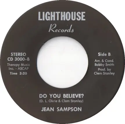 Jean Sampson - The Troubadour From Memphis