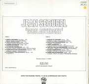LP - Jean Ségurel - Mon Auvergne