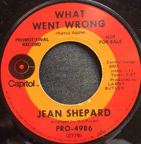 Jean Shepard - A Woman's Hand / What Went Wrong