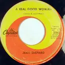 7inch Vinyl Single - Jean Shepard - A Real Good Woman / The Trouble With Girls - Los Angeles Pressing