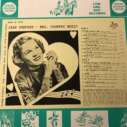 Jean Shepard - Mrs. Country Music