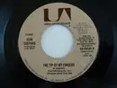7inch Vinyl Single - Jean Shepard - The Tip Of My Fingers / Bright Lights And Country Music