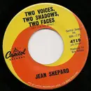 7inch Vinyl Single - Jean Shepard - Two Voices, Two Shadows, Two Faces / Your Conscience Or Your Heart