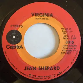 Jean Shepard - Virginia / We Go Good Together