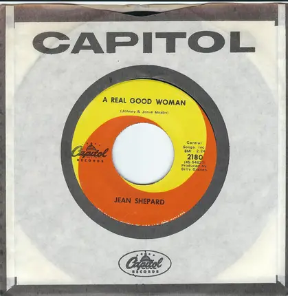 Jean Shepard - A Real Good Woman / The Trouble With Girls