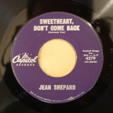 Jean Shepard - Heartaches, Teardrops And Sorrow