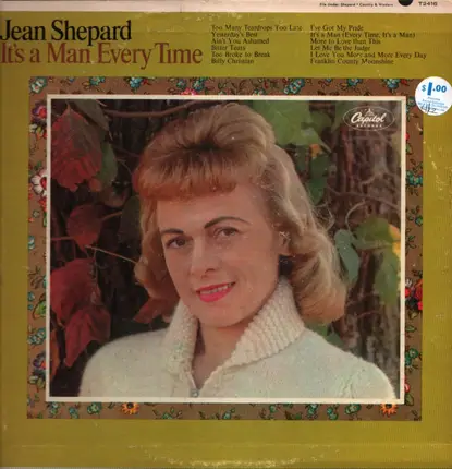 Jean Shepard - It's A Man Every Time