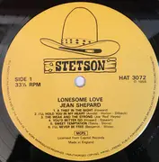 LP - Jean Shepard - Lonesome Love