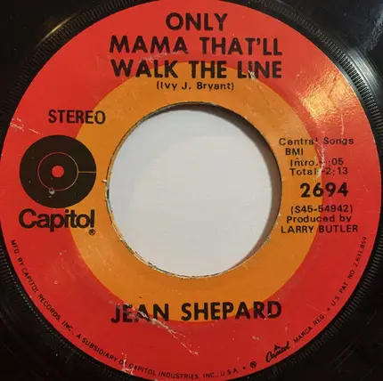 Jean Shepard - Then He Touched Me