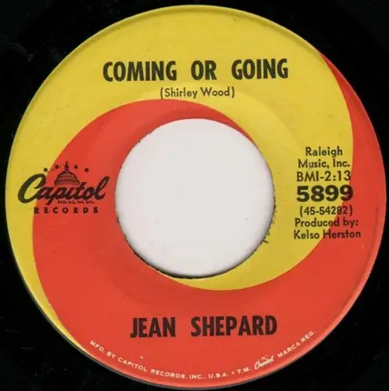 Jean Shepard - Your Forevers (Don't Last Very Long) / Coming Or Going