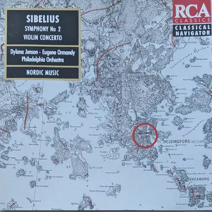 Jean Sibelius - Dylana Jenson , Eugene Ormandy , The Philadelphia Orchestra - Symphony No. 2 / Violin Concerto