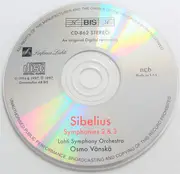 CD - Jean Sibelius - Sibelius - Symphonies 2 & 3