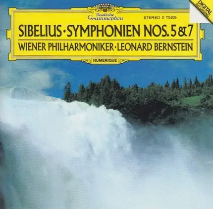 Jean Sibelius - Leonard Bernstein , Wiener Philharmoniker - Symphonien Nos. 5 & 7