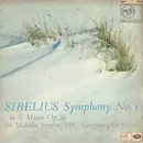 LP - Sibelius - Symphony No. 1 In E Minor Op. 39 - Red Labels