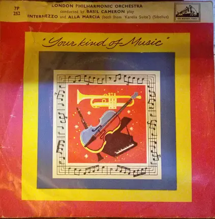 Jean Sibelius - The London Philharmonic Orchestra Conducted By Basil Cameron - Intermezzo And Alla Marcia (Both From "Karelia Suite")