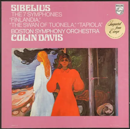 Jean Sibelius , Boston Symphony Orchestra , Sir Colin Davis - The 7 Symphonies / Finlandia / The Swan Of Tuonela / Tapiola