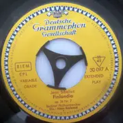 7inch Vinyl Single - Sibelius - Finlandia / Valse Triste - Mono / Tulip rim