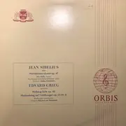 LP - Jean Sibelius , Ivry Gitlis , Vienna Pro Musica Orchestra , Conducted By Jascha Horenstein , Edvard - Violinkonzert D-Moll Op. 47; Holberg-Suite Op. 40, Hochzeitstag Auf Troldhaugen Op. 65 Nr. 6