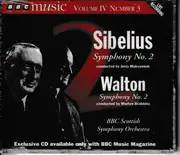 CD - Jean Sibelius , Jerzy Maksymiuk / Sir William Walton , Martyn Brabbins , BBC Scottish Symphony Orch - Symphony No. 2 / Symphony No. 2