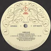 LP - Jean Sibelius , Royal Scottish National Orchestra , Alexander Gibson - Karelia Overture / King Christian II - Suite / The Bard / Festivo