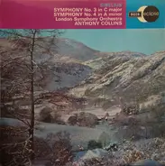 Jean Sibelius , The London Symphony Orchestra , Anthony Collins - Symphony No. 3 In C Major / Symphony No. 4 In A Minor