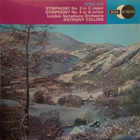 Jean Sibelius - Symphony No. 3 In C Major / Symphony No. 4 In A Minor